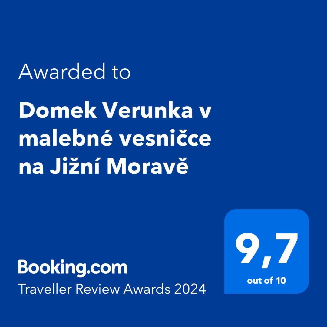 Domek Verunka V Malebne Vesnicce Na Jizni Morave Svatoborice المظهر الخارجي الصورة